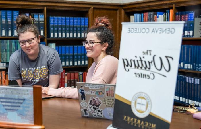 Photo showing Writing Center